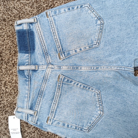 New Abercrombie And Fitch 90's Straight Ultra High Rise Size 24 - Picture 8 of 12